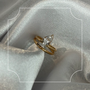 Кольцо с камнем горного хрусталя из золота 585 пробы арт. 716366