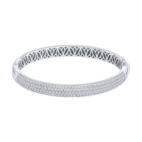 Браслет с бриллиантами из белого золота 585 пробы