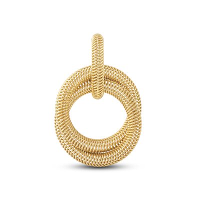 Подвеска из желтого золота 585 пробы