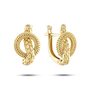 Серьги из желтого золота 585 пробы арт. 00042-20-030001-00