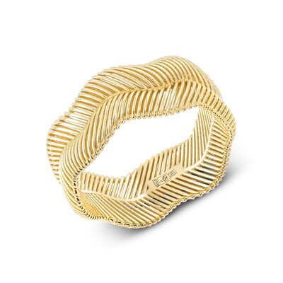 Кольцо из желтого золота 585 пробы