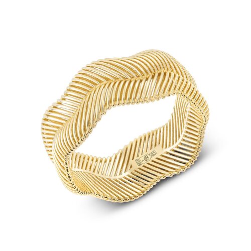 Кольцо из желтого золота 585 пробы