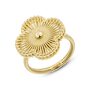 Кольцо "Цветок" из золота 585 пробы