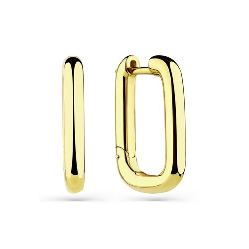 Серьги из желтого золота 585 пробы