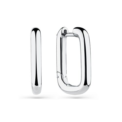 Серьги из белого золота 585 пробы