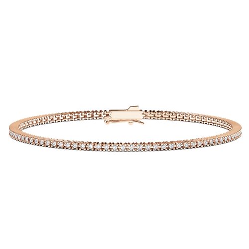 Браслет с бриллиантами из золота 585 пробы