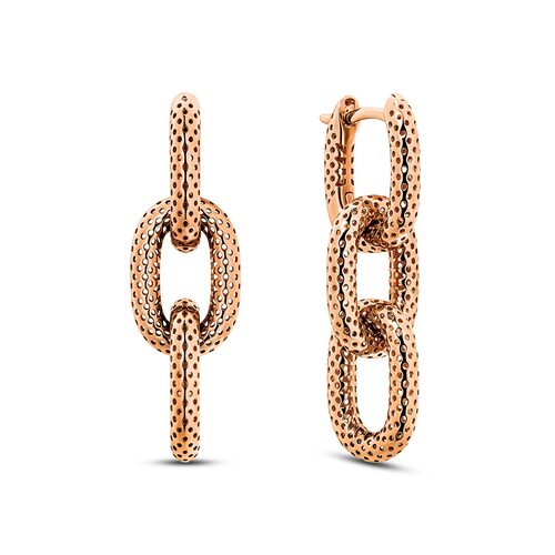 Серьги из серебра 925 пробы с позолотой