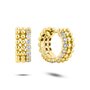 Серьги с фианитами из желтого золота 585 пробы арт. 00926-22-030006-00