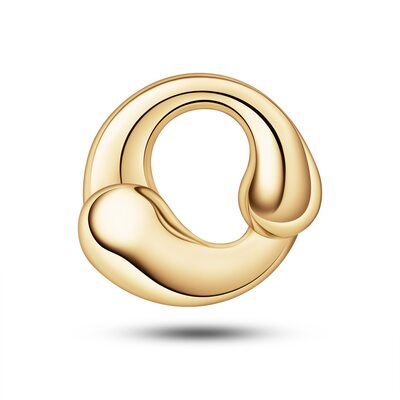 Подвеска из серебра 925 пробы с позолотой