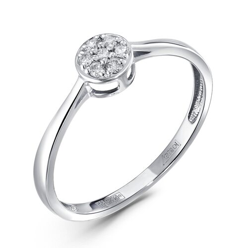 Кольцо с бриллиантами из золота 585 пробы