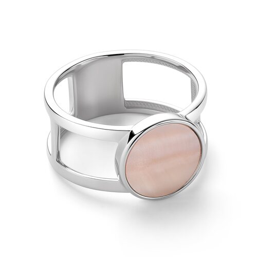 Кольцо с перламутром из серебра 925 пробы