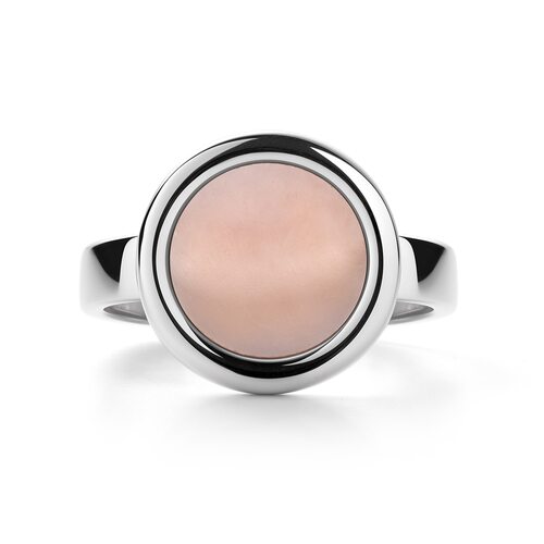 Кольцо с перламутром из серебра 925 пробы