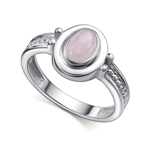 Кольцо с кварцем из серебра 925 пробы