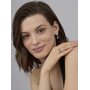 Кольцо с горным хрусталем из серебра 925 пробы арт. 01-4822/00ГХ-00