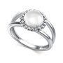 Кольцо с горным хрусталем из серебра 925 пробы арт. 01-4823/00ГХ-00