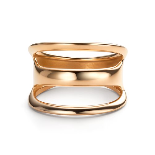 Кольцо из серебра 925 пробы с позолотой