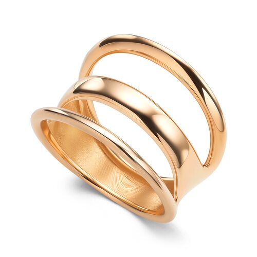 Кольцо из серебра 925 пробы с позолотой