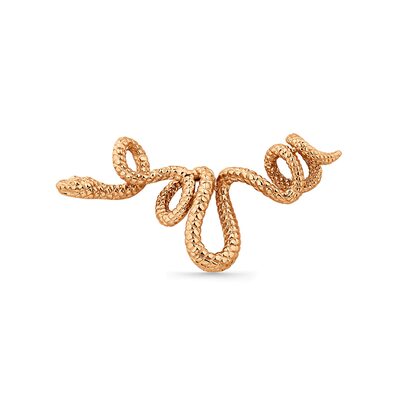 Подвеска "Змея"  из золота 585 пробы