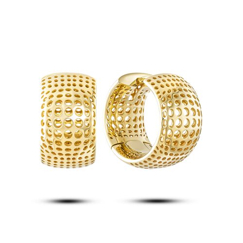 Серьги из желтого золота 585 пробы