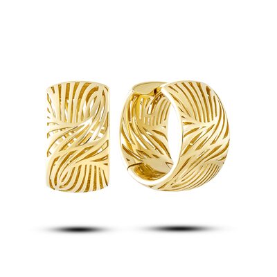 Серьги из желтого золота 585 пробы