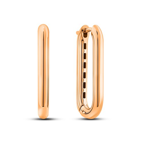 Серьги из серебра 925 пробы с позолотой