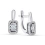 Серьги с бриллиантами из золота 585 пробы арт. 02-02939-03-001-07-03