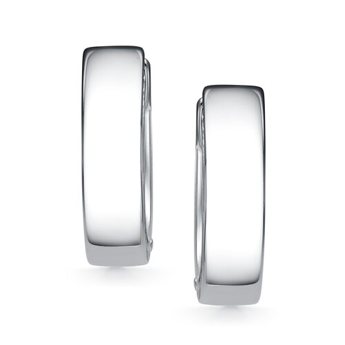 Серьги с фианитами из серебра 925 пробы