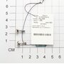 Серьги с бриллиантами и золотой вставкой из серебра 925 пробы арт. 02-2303/000Б-00