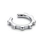 Серьга с фианитом из серебра 925 пробы арт. 02-2685/00СВ-00