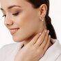 Серьги с жемчугом из серебра 925 пробы арт. 02-3067/0ЖСВ-00