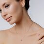 Серьги с бриллиантами из серебра 925 пробы