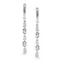 Серьги с фианитами из серебра 925 пробы арт. 02-4281/00КЦ-00