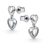 Серьги "Сердца" из серебра 925 пробы арт. 02-4924/0000-00