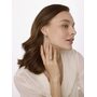 Серьги с бриллиантами из серебра 925 пробы арт. 02-5250/000Б-00