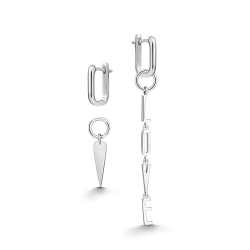 Серьги из серебра 925 пробы