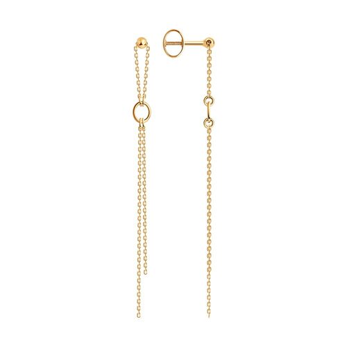 Серьги из золота 585 пробы