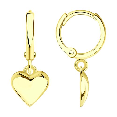 Серьги из золота 585 пробы