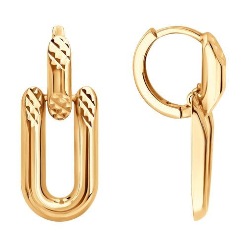 Серьги из золота 585 пробы