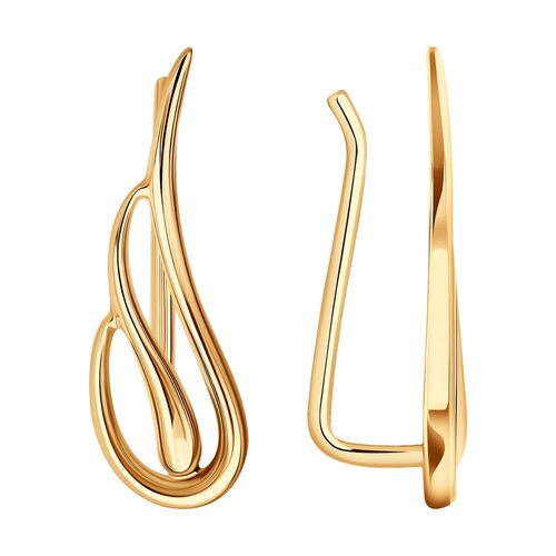 Серьги из золота 585 пробы