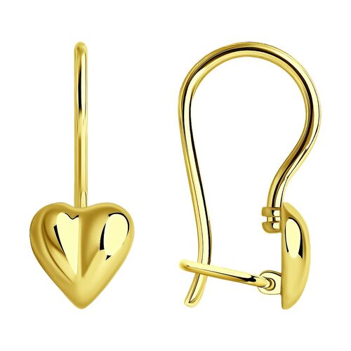 Серьги из золота 585 пробы