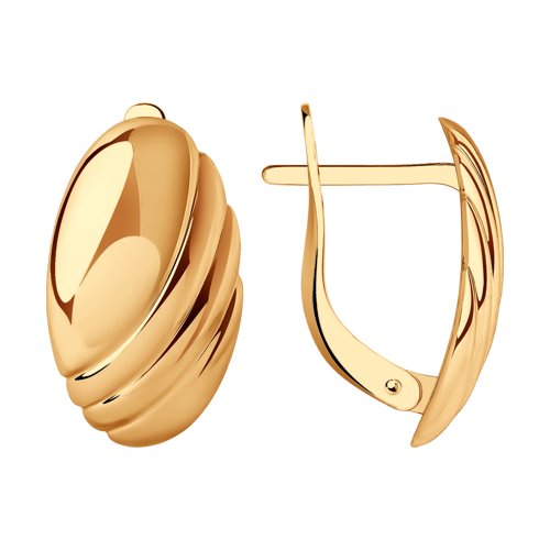 Серьги из золота 585 пробы