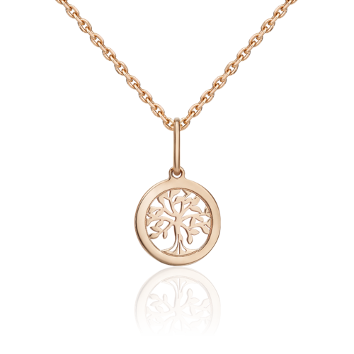 Подвеска "Древо" из золота 585 пробы