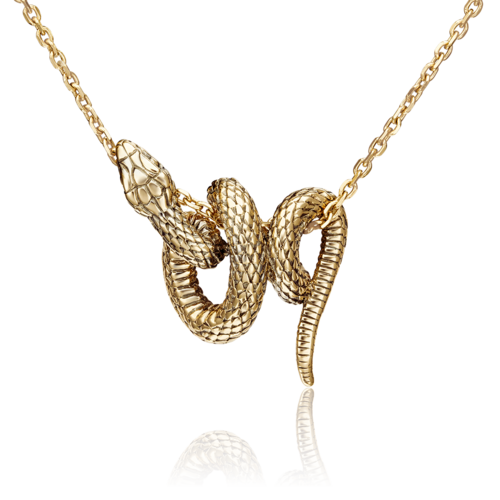 Подвеска "Змея" из золота 585 пробы арт. 03-3096-00-000-1130-42