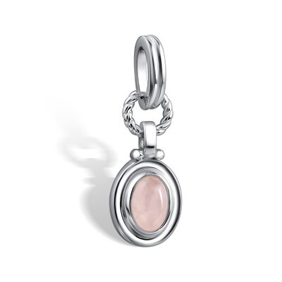 Подвеска с кварцем из серебра 925 пробы