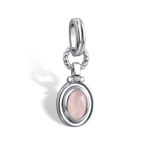 Подвеска с кварцем из серебра 925 пробы