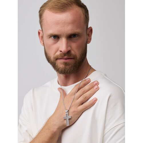 Декоративный крест из серебра 925 пробы