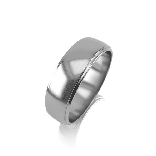 Кольцо обручальное из серебра 925 пробы