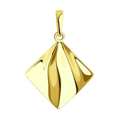 Подвеска из желтого золота 585 пробы