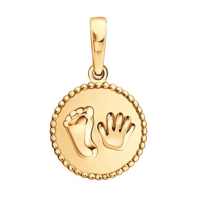 Подвеска из золота 585 пробы