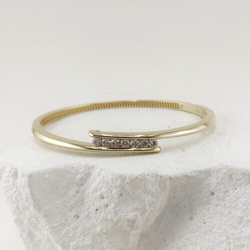 Браслет с бриллиантами из золота 585 пробы